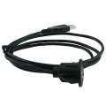 USB-1 high quality 1meter round type black with holder USB extended cable